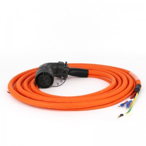 kiváló minőségű magas flexibilis kábel ASD-A2-PW1103-G Delta szervomotoros tápkábel