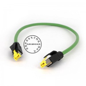 Hálózati kábelellátás Harting RJ45 csatlakozó Ethernet hálózati kábel